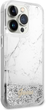 Панель Guess Liquid Glitter Marble для Apple iPhone 14 Pro Max Білий (3666339127336) - зображення 3