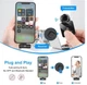 Беспроводная микрофонная система для iPhone PULUZ PU647B с 1 приемником и 2 передатчиком, до 10 м - изображение 3