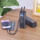 Універсальна мобільна батарея (повербанк) Hoco Q17 Electric PD140W 25000mAh Black - зображення 6