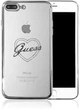 Etui plecki Guess Signature Hearts do Apple iPhone 7 Plus/8 Plus Silver (3700740386545) - obraz 2