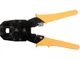 Клещи для зажима телефонных и сетевых штепселей L= 195 мм/ RJ45 RJ10 RJ11 VOREL (45504) - изображение 3