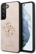 Панель Guess Hardcase 4G Big Metal Logo для Samsung Galaxy S22 Рожевий (3666339046712) - зображення 1