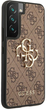 Etui plecki Guess 4G Big Metal Logo do Samsung Galaxy S22 Brown (3666339046651) - obraz 3