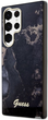 Etui plecki Guess Golden Marble Collection do Samsung Galaxy S23 Ultra Black (3666339117368) - obraz 1