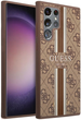 Панель Guess 4G Printed Stripe для Samsung Galaxy S23 Ultra Коричневий (3666339117481) - зображення 2