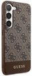 Панель Guess 4G Stripe Collection для Samsung Galaxy S23 Plus Коричневий (3666339117566) - зображення 3