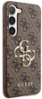 Etui plecki Guess 4G Big Metal Logo do Samsung Galaxy S23 Brown (3666339114879) - obraz 3