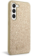 Etui plecki Guess Glitter Script do Samsung Galaxy S23 Gold (3666339114787) - obraz 3