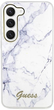 Etui plecki Guess Marble do Samsung Galaxy S23 White (3666339117405) - obraz 3