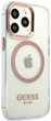 Панель Guess Metal Outline Magsafe для Apple iPhone 13/13 Pro Рожевий (3666339057190) - зображення 3