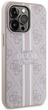 Панель Guess 4G Printed Stripes MagSafe для Apple iPhone 13/13 Pro Рожевий (3666339119850) - зображення 3