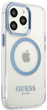 Панель Guess Metal Outline Magsafe для Apple iPhone 13 Pro Max Синій (3666339057244) - зображення 3