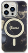 Etui plecki Guess Golden Marble MagSafe do Apple iPhone 14 Pro Max Black (3666339115784) - obraz 2