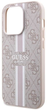 Панель Guess 4G Printed Stripes MagSafe для Apple iPhone 14 Pro Max Рожевий (3666339119904) - зображення 3