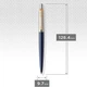 Ручка кулькова Parker JOTTER 17 Royal Blue GT BP (14132) - зображення 3