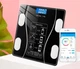 Напольные умные фитнес весы до 180кг с Bluetooth A-8003 Смарт весы с приложением - изображение 1