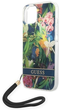 Панель Guess Flower Strap для Apple iPhone 14 Синій (3666339093952) - зображення 3