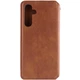 Шкіряний чохол книжка GETMAN Cubic (PU) для Samsung Galaxy A35 Коричневий - зображення 2