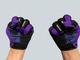 Рукавички чоловічі Sport Gloves Pandora's Box з гри CS:GO КС:ГО Чорно-фіолетові One Size - зображення 6