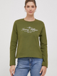 Лонгслів довгий жіночий Tommy Hilfiger WW0WW40292-Green S Зелений (8720645372103) - зображення 1