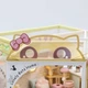 3D Интерьерный конструктор DIY House Румбокс Hongda craft «Котики и кофе»‎ + Защитный купол (M2111) - изображение 9