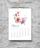 Календарь настенный перекидной НЕЖНОСТЬ АКВАРЕЛЬ 13 ЛИСТОВ ENTERSTORE 42х29.7 см (ART 240139) - изображение 3