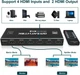 Матричний комутатор GREATHTEK HDMI 4x2 Matrix 4x2 4K ДУ+EDID-перемикач - зображення 3