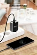 Кабель Ugreen US184 USB 3.0 to USB Type-C Male Cable Nickel Plating 3A 0.5 м Black (20881) - изображение 7