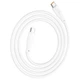 Дата кабель Hoco X93 Force Type-C to Type-C 100W (1m) White - зображення 4