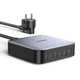 Настільний зарядний пристрій UGREEN CD271 GAN 200W подовжувач PPS 4 x USB Type C 2 x USB-A для MacBook Pro Grey (40914) - зображення 1