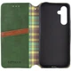 Кожаный чехол-книжка GETMAN Cubic (PU) для Samsung Galaxy M34 5G Зеленый - изображение 2