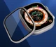 Защитное стекло Drobak 3D Titanium A+ для Apple Watch Ultra 2 / Ultra 49 mm Silver (323230) - изображение 3