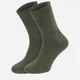 Набір чоловічих шкарпеток високих Mil-Tec 13006301 3 ( 42-43) 2 пари Olive (2000980618989) - зображення 2