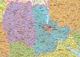 Карта України адміністративно-територіальний устрій 105х75 см М 1:1 250 000 картонна (4820114950178) - зображення 2