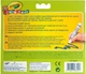 Набор фломастеров Crayola Mini Kids Мои первые фломастеры washable х 12 шт (5010065083257) - изображение 4
