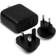 Зарядное устройство Native Union Fast GaN Charger PD 67W Dual USB-C Port, Black (FAST-PD67-BLK-INT) - изображение 1