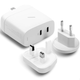 Зарядное устройство Native Union Fast GaN Charger PD 67W Dual USB-C Port, White (FAST-PD67-WHT-INT) - изображение 1