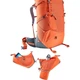 Туристический рюкзак Deuter Aircontact Core 65+10 SL Paprika-Graphite (3350622 9409) - изображение 10