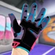 Перчатки мужские Sport Gloves Vice из игры CS:GO КС:ГО Розово-голубые One Size - изображение 4
