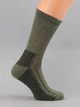 Шкарпетки чоловічі трекінгові високі MIL-TEC 13007101 39-42 [182] Olive (2000980282555) - зображення 4