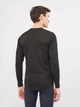 Термолонгслив мужской демисезонный Helly Hansen Hh Lifa Stripe Crew 48800-998 2XL Black (7040050698188) - изображение 2