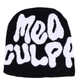 Шапка утепленная Mea Culpa Beanie Bonnet Y2k K-pop Gorros черная - изображение 1