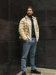 Пуховик короткий мужской Uniqlo 943929335 XS Бежевый (1159786335) - изображение 2