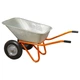Тачка строительная двухколесная 100л 320кг колесо 15" (из 5-х ЧАСТЕЙ) FLORA (5056714) 4490599 - изображение 3