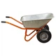 Тачка строительная двухколесная 100л 320кг колесо 15" (из 5-х ЧАСТЕЙ) FLORA (5056714) 4490599 - изображение 6