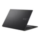 Ноутбук ASUS Vivobook 16X K3605ZF-N1097 16' WUXGA IPS, Intel i5-12450H, 8GB, F1TB, NVD2050-4, NoOS, Чорний (90NB11E1-M003B0) - зображення 6