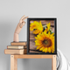 Фотокартина в дерев'яній рамі Sun flower 2 20х25 см POS-2025-091 - зображення 2