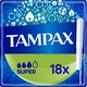 Тампоны Tampax Super с аппликатором 18 шт. (8006540716625) - изображение 1