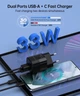Зарядное устройство смартфона Choetech PD5006 33W fast charger QC3.0/PD/PPS Black - изображение 3