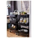 Візок, чорний 35x45x78cm Ikea RÅSKOG 903.339.76 - изображение 6